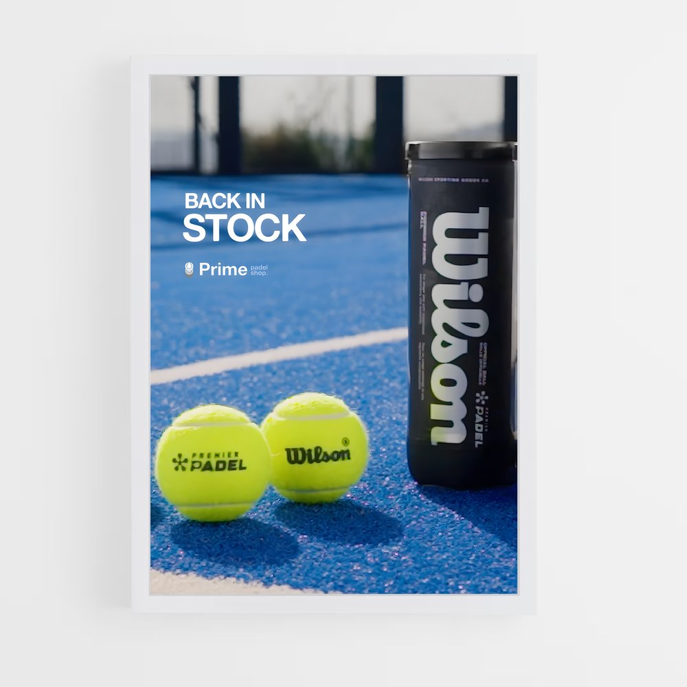 Poster Premier de padel (vue 3)